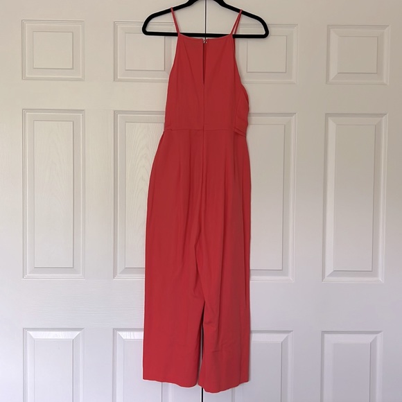 ANTHRO Greylin Cropped Wide Leg Linen Jumpsuit - Picture 6 of 7